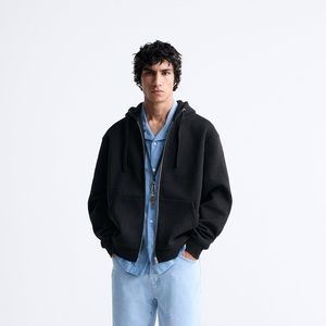 Zip hoodie sweatshirt